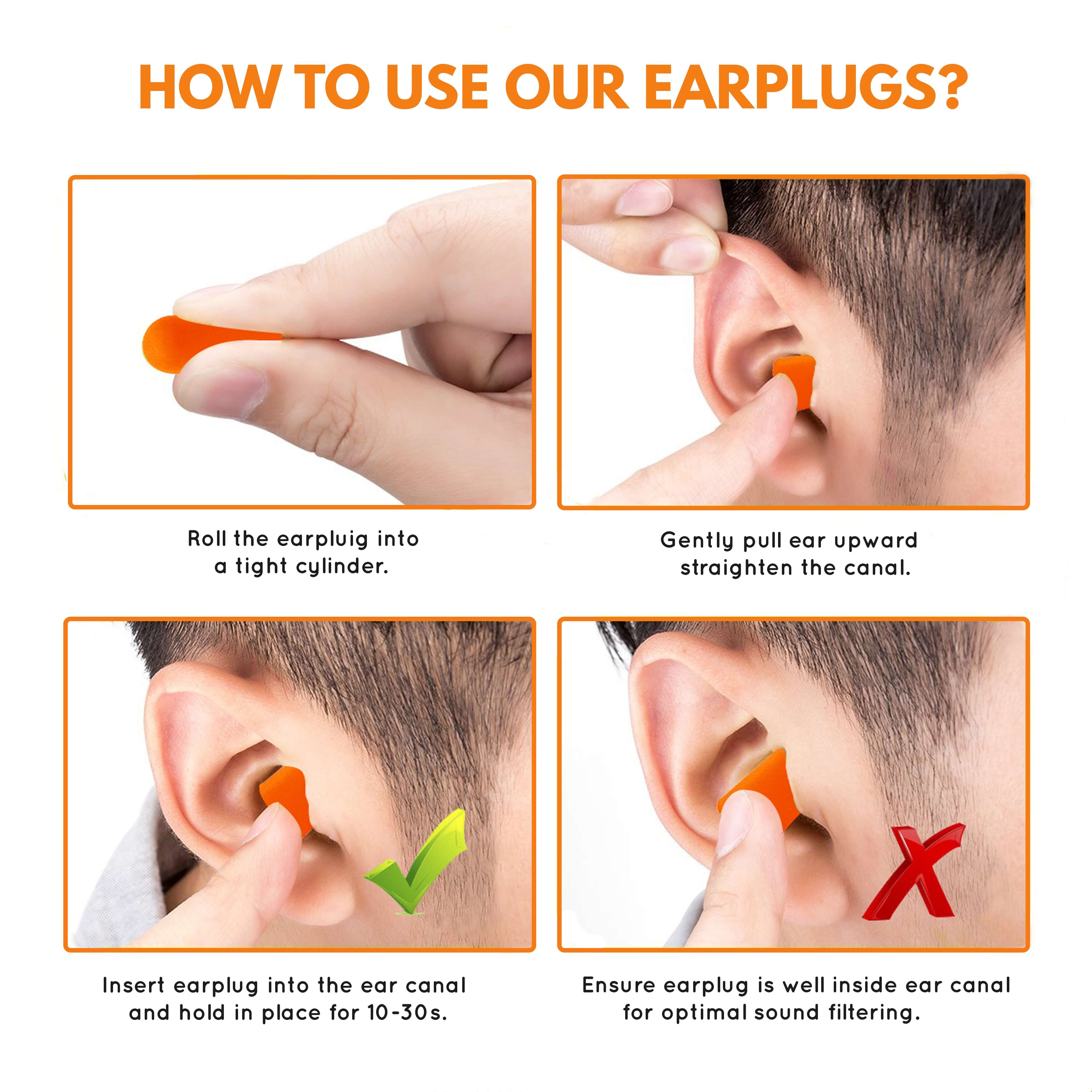 Es malo dormir con tapones para los oídos?